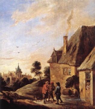  David Werke - Dorf Szene 2 David Teniers der Jüngere